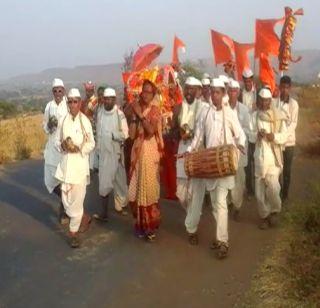 VIDEO: Welcome Dindi to Lord Vithal | VIDEO : विठ्ठल नामाच्या जयघोषात दिंडीचे स्वागत