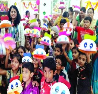 Students in the camp | शिबिरात रंगले विद्यार्थी Students in the camp | शिबिरात रंगले विद्यार्थी
