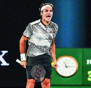 Australian Open: Federer won the 18th Grand Slam title after defeating Nadal | आॅस्ट्रेलियन ओपन : फेडररने नदालला हरवून जिंकले १८ वे ग्रॅँडस्लॅम Australian Open: Federer won the 18th Grand Slam title after defeating Nadal | आॅस्ट्रेलियन ओपन : फेडररने नदालला हरवून जिंकले १८ वे ग्रॅँडस्लॅम