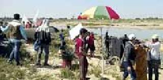 Shooting of 'Nal' in Wainganga river basin | वैनगंगा नदीपात्रात ‘नाळ’ चित्रपटाचे शुटिंग Shooting of 'Nal' in Wainganga river basin | वैनगंगा नदीपात्रात ‘नाळ’ चित्रपटाचे शुटिंग