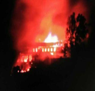 Opposition to women reservation in Nagaland, arson of government buildings | नागालॅंडमध्ये महिला आरक्षणाचा विरोध, सरकारी इमारतींची जाळपोळ