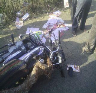 Cruelty of destiny, daughter's death before daughter-in-law | नियतीचा क्रूर खेळ, कन्यादानापूर्वीच वडिलांचा मृत्यू Cruelty of destiny, daughter's death before daughter-in-law | नियतीचा क्रूर खेळ, कन्यादानापूर्वीच वडिलांचा मृत्यू