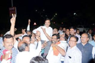 One-sided victory of the Patels | पाटलांचा एकतर्फी विजय One-sided victory of the Patels | पाटलांचा एकतर्फी विजय