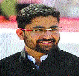 MP son on the field | खासदार पुत्र मैदानात MP son on the field | खासदार पुत्र मैदानात