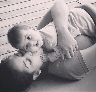 The first glimpse of Shahid Mir's cute Misha | शाहिद मीराच्या गोंडस मीशाची पहिली झलक