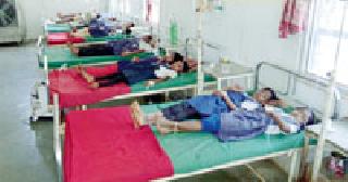 14 students admitted to Aheri hospital | १४ विद्यार्थी अहेरीच्या रुग्णालयात दाखल