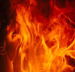 Cars burned in Aurangabad | औरंगाबादमध्ये कार जाळल्या Cars burned in Aurangabad | औरंगाबादमध्ये कार जाळल्या