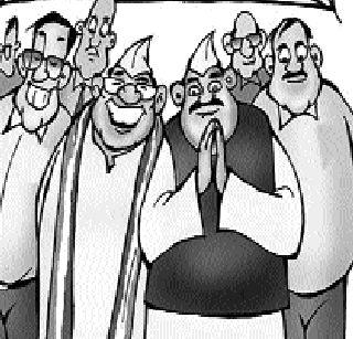 In all the parties, 'Brother-Dada' | सर्व पक्षांत ‘भाई-दादा’ In all the parties, 'Brother-Dada' | सर्व पक्षांत ‘भाई-दादा’