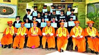 Graduation ceremony in Bhosala College | भोसला महाविद्यालयात रंगला पदवीग्रहण सोहळा