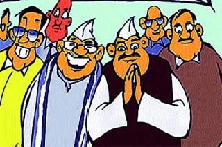 Preventing guns in the district | जिल्ह्यात प्रचाराच्या तोफा थंडावल्या Preventing guns in the district | जिल्ह्यात प्रचाराच्या तोफा थंडावल्या