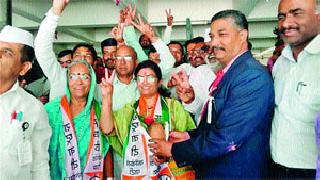 Political equations changed in Niphad taluka | निफाड तालुक्यात राजकीय समीकरणे बदलली