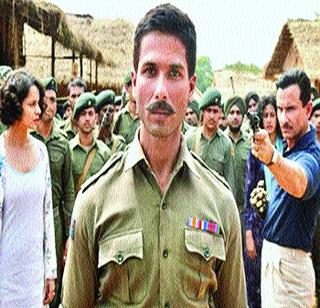 Weird storyline 'colorful' colorless! | कमजोर कथानकाचा बेरंग ‘रंगून’! Weird storyline 'colorful' colorless! | कमजोर कथानकाचा बेरंग ‘रंगून’!