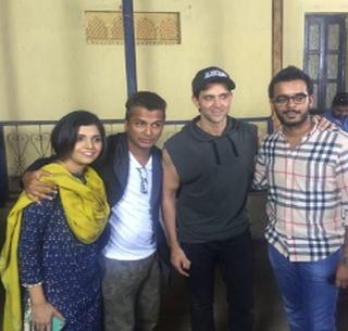 Hrithik Roshan's debut in Marathi with Mukta Barve | मुक्ता बर्वेसोबत हृतिक रोशनचे मराठीत पदार्पण
