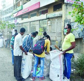 Services made Vikramgad Chakachar | सेवेकऱ्यांनी केले विक्रमगड चकाचक Services made Vikramgad Chakachar | सेवेकऱ्यांनी केले विक्रमगड चकाचक