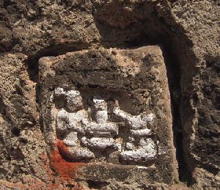 Shivaji Maharaj's picture-painting in the heart of Shirala | शिराळ्याच्या भुईकोटात शिवाजी महाराजांचे चित्रशिल्प Shivaji Maharaj's picture-painting in the heart of Shirala | शिराळ्याच्या भुईकोटात शिवाजी महाराजांचे चित्रशिल्प