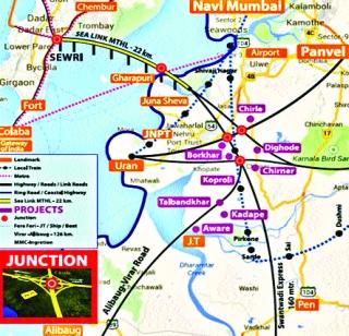 The Rocket of the proposed Virar-Alibaug Corridor | प्रस्तावित विरार-अलिबाग कॉरिडोरची रखडपट्टी