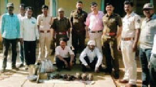 Randuka Hunting Gajaad | रानडुकराची शिकार करणारे गजाआड Randuka Hunting Gajaad | रानडुकराची शिकार करणारे गजाआड