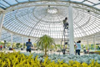 'Look' at the airport area is changing | विमानतळ परिसराचा ‘लूक’ बदलतोय 'Look' at the airport area is changing | विमानतळ परिसराचा ‘लूक’ बदलतोय