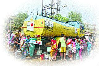 Heavy water shortage in Yeola taluka | येवला तालुक्यात तीव्र पाणीटंचाई Heavy water shortage in Yeola taluka | येवला तालुक्यात तीव्र पाणीटंचाई