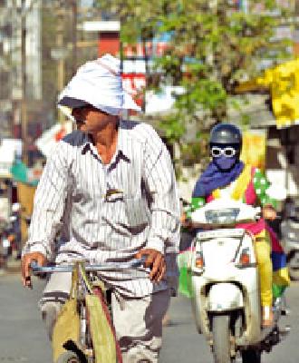 Substantial mercury increased to 42 | उपराजधानीत पारा ४२वर