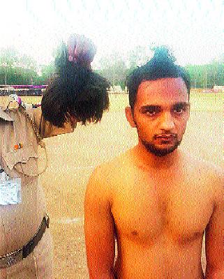 Candidate wig shot to raise height! | उंची वाढविण्यासाठी उमेदवाराने लढविली विगची शक्कल!