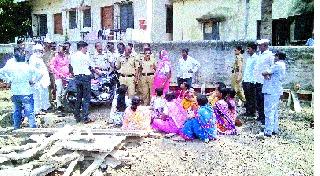 Suspension of the municipal building construction | नगरपंचायत इमारत बांधकामास स्थगिती Suspension of the municipal building construction | नगरपंचायत इमारत बांधकामास स्थगिती