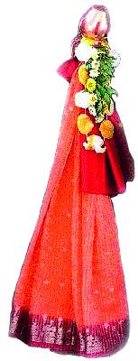 New Year's reception with nuns | गुढ्या-तोरणांनी नववर्षाचे स्वागत