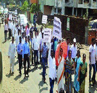 Support Committee of the Paralympic Committee in Panvel | पनवेलमध्ये संघर्ष समितीची समर्थन फेरी Support Committee of the Paralympic Committee in Panvel | पनवेलमध्ये संघर्ष समितीची समर्थन फेरी