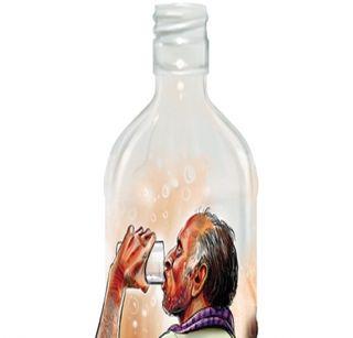 Talairam's handicap ran | तळीरामांची हातभट्टीकडे धाव Talairam's handicap ran | तळीरामांची हातभट्टीकडे धाव