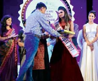 Nutan Kolawar Suyash in Mr. India competition | मिस्टर इंडिया स्पर्धेत नुतन कोलावारचे सुयश Nutan Kolawar Suyash in Mr. India competition | मिस्टर इंडिया स्पर्धेत नुतन कोलावारचे सुयश