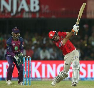 Punekar failed before Maxwell! Punjab's winning salute | मॅक्सवेलसमोर पुणेकर फेल! पंजाबची विजयी सलामी Punekar failed before Maxwell! Punjab's winning salute | मॅक्सवेलसमोर पुणेकर फेल! पंजाबची विजयी सलामी