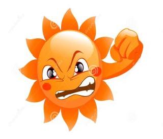 B: Humphur temperature at 48 degrees | ब:हाणपूरचे तापमान 48 अंशावर