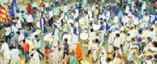 Dumdumala district is surrounded by 'Jai Bhim' | ‘जय भीम’च्या गजरात दुमदुमला जिल्हा