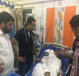 Sadabhau Khot has been admitted in a disorder in the hospital | सदाभाऊ खोत यांच्या प्रकृतीत बिघाड, हॉस्पिटलमध्ये केले दाखल Sadabhau Khot has been admitted in a disorder in the hospital | सदाभाऊ खोत यांच्या प्रकृतीत बिघाड, हॉस्पिटलमध्ये केले दाखल