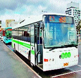 E-bus to run soon in Pune | पुण्यात लवकरच धावणार ई-बस E-bus to run soon in Pune | पुण्यात लवकरच धावणार ई-बस