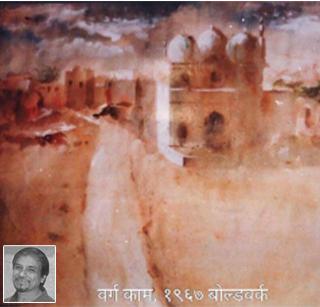 Posthumous display by the family of the artist of worship | चित्रकाराच्या उपासनेचे कुटुंबियांकडून मृत्यूपश्चात प्रदर्शन Posthumous display by the family of the artist of worship | चित्रकाराच्या उपासनेचे कुटुंबियांकडून मृत्यूपश्चात प्रदर्शन