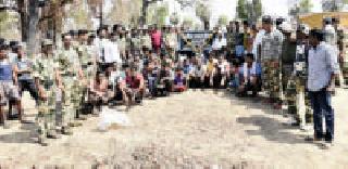 All new police stations in Aladandli were set up | आलदंडीत नवे पोलीस ठाणे उभारले All new police stations in Aladandli were set up | आलदंडीत नवे पोलीस ठाणे उभारले