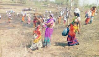 Begin the depthy room | गादबोडीचे खोलीकरण सुरू