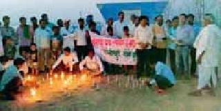 Opposition demands for project-affected victims | प्रकल्पग्रस्तांचे न्याय मागण्यांसाठी निदर्शने