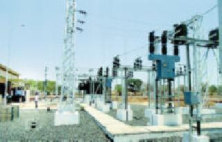 After seven years, the Lalkit power sub-station has started | सात वर्षानंतर तळोधीत वीज उपकेंद्र सुरू After seven years, the Lalkit power sub-station has started | सात वर्षानंतर तळोधीत वीज उपकेंद्र सुरू