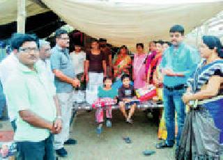 Help for the harmed family | नुकसानग्रस्त कुटुंबाला मदत Help for the harmed family | नुकसानग्रस्त कुटुंबाला मदत