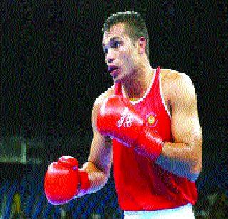 Vikas Krishnan is in the quarter-finals | विकास कृष्णनची उपांत्यपूर्व फेरीत धडक Vikas Krishnan is in the quarter-finals | विकास कृष्णनची उपांत्यपूर्व फेरीत धडक