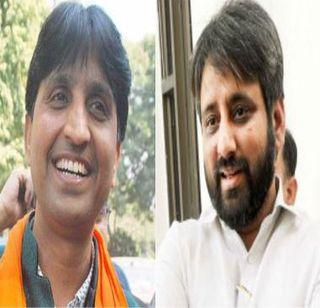 Emamatullah suspended from Amatan, in charge of Kumar Vishwas Rajasthan | आपमधून आमदार अमानतुल्लाह निलंबित, कुमार विश्वास राजस्थानचे प्रभारी Emamatullah suspended from Amatan, in charge of Kumar Vishwas Rajasthan | आपमधून आमदार अमानतुल्लाह निलंबित, कुमार विश्वास राजस्थानचे प्रभारी