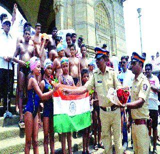 Crossed 24 km distance in 4 hours and 55 minutes | २४ किमी अंतर पार केले ४ तास ५५ मिनिटांत Crossed 24 km distance in 4 hours and 55 minutes | २४ किमी अंतर पार केले ४ तास ५५ मिनिटांत