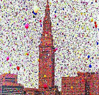 Busters were brought to crisis in the American city | फुग्यांनी आणले होते अमेरिकी शहरावर संकट Busters were brought to crisis in the American city | फुग्यांनी आणले होते अमेरिकी शहरावर संकट