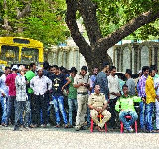 Fifth 753 applications filed | भिवंडीत ७५३ अर्ज दाखल