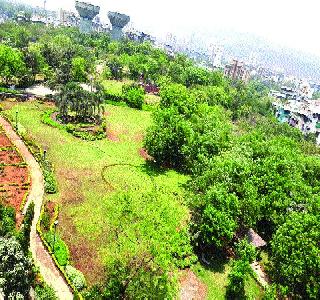 Garden by award money | पुरस्काराच्या पैशांतून उभारले उद्यान