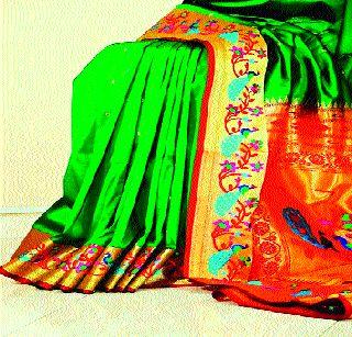 Marriasarite shalu and women's choice of Paithani | लग्नसराईत शालू, पैठणीलाच महिलांची पसंती Marriasarite shalu and women's choice of Paithani | लग्नसराईत शालू, पैठणीलाच महिलांची पसंती