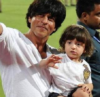 I am not a father, grandfather ... Shahrukh shocked | अबरामचा मीच बाप, आजोबा नाही...शाहरुख भडकला