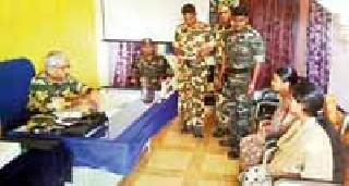 The Director General of Police reviewed the security | पोलीस महासंचालकांनी घेतला सुरक्षेचा आढावा